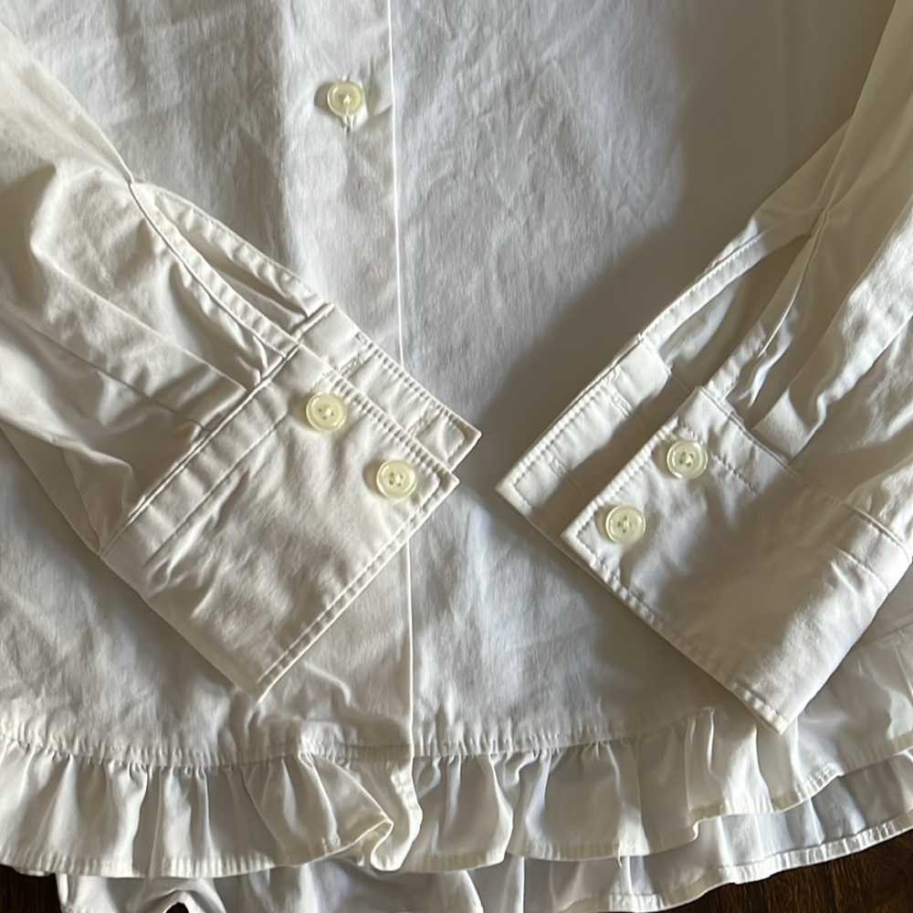 Kate Spade Ruffle Button Down - Picture 4 of 5